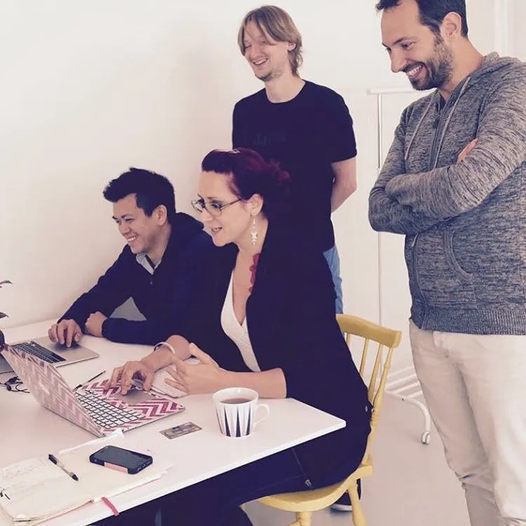 Notre travail sur le site de Cowork Crèche